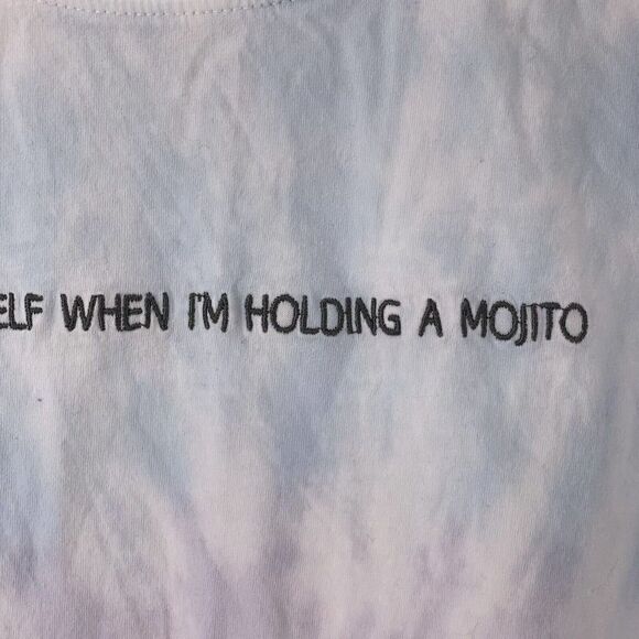 Fifth Sun Tie Dye T-Shirt Mojito Beach Boho Funny Casual Size XXL Short Sleeve - Picture 5 of 6